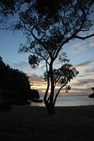 Zonsondergang op Playa Lagun