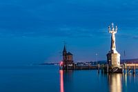 Constance au Lac de Constance la nuit