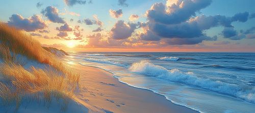 Nederlandse Kust | Sunlit Serenity