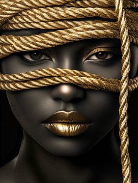 Strings of Gold by PixelMint.