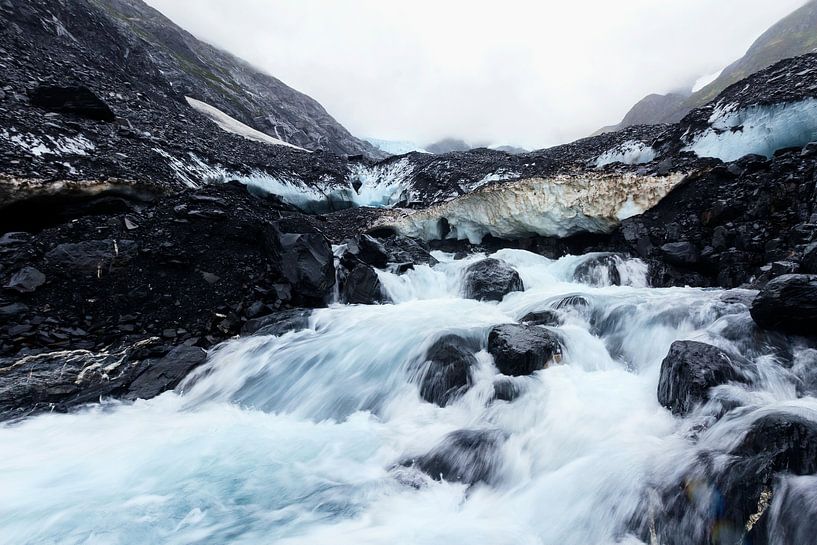 Byron Gletsjer in Alaska || van Nathan Marcusse