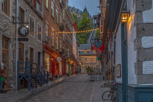 Old centre of Quebec, Canada