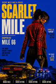 Scarlet Mile, chapitre 03, Mile 66 : affiche du film d'action sur Dodik Hariyono