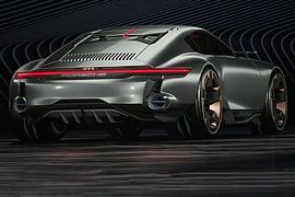 Porsche Cyber 6, sports car. Concept car
