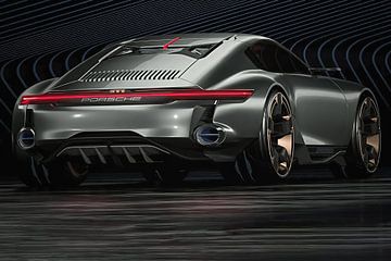 Porsche Cyber 6, Sportwagen. Konzeptfahrzeug von Gert Hilbink
