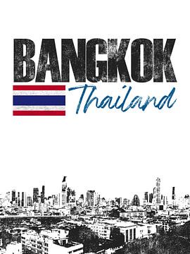 Bangkok Thailand van Printed Artings