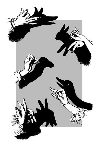 HandShadows von Marja van den Hurk