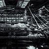 Industriële demag machines in het Ruhrgebied van okkofoto
