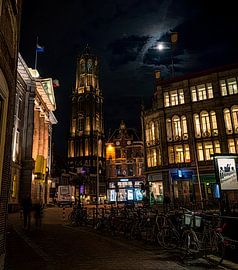 Stadhuis en Dom, Utrecht. sur Verliefd op Utrecht