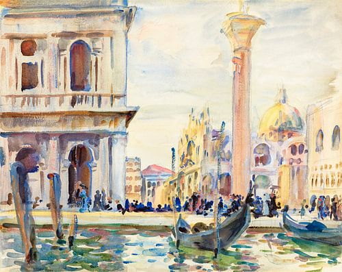 John Singer Sargent – Die Piazzetta (um 1911)
