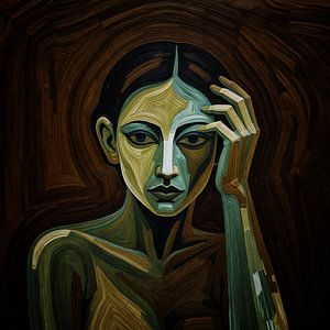 Die gestreifte Muse