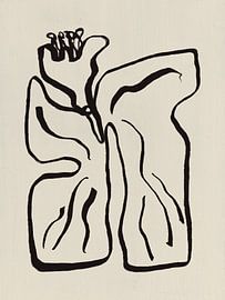 Minimalistische organische Form von Little Dean