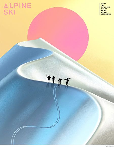 Alpine Ski by Mark Harrison
