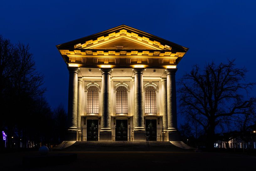 Neue Kirche Zierikzee bei Nacht von Dexter Reijsmeijer