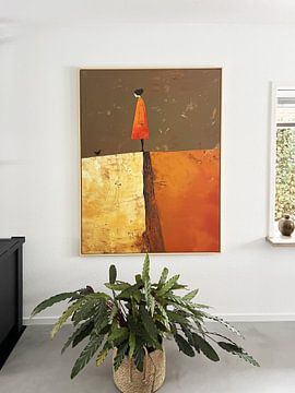 Kundenfoto: Warten auf der anderen Seite von ARTEO Gemälde