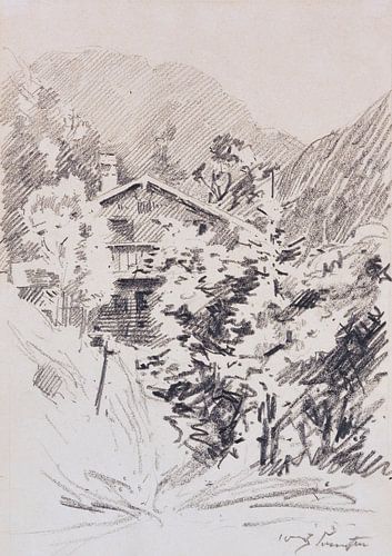Beieren, Walchensee, LOVIS CORINTH, 1920