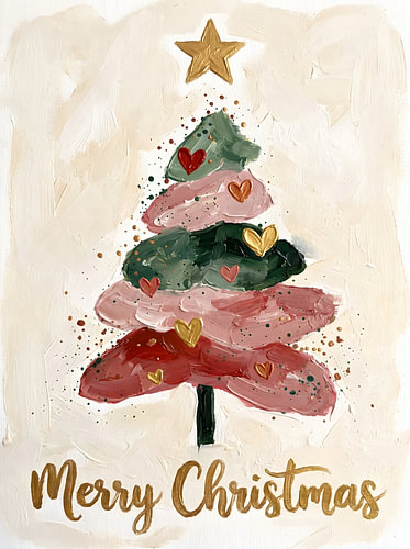 Abstract Christmas Tree