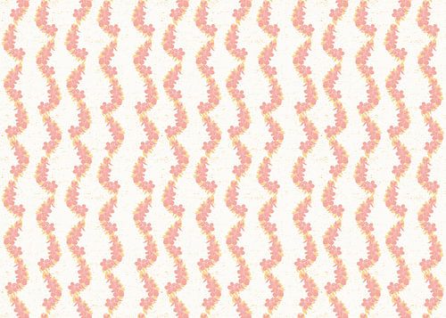 Hemel van bloemen roze