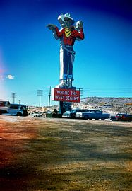 1950 - Neon Cowboy, USA, oldtimer van Timeview Vintage Images