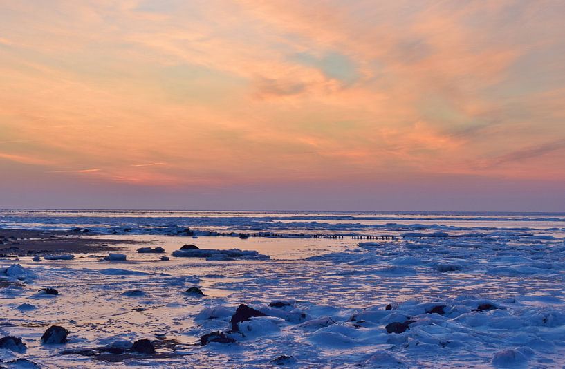 Winter op Terschelling van Sjoukje Hamstra-Bouma