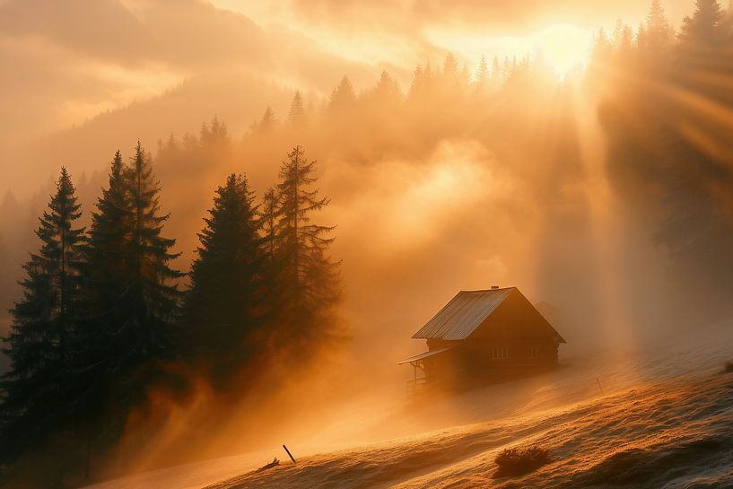 Luftaufnahmen: Herbstliches Panorama im Böhmerwald von fernlichtsicht