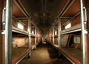 Abandoned sleeping train von Nathalie Snoeijen-van Eck Miniaturansicht
