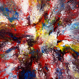 Fluid Art No. 153 von GreenART by Hubert Fenzl