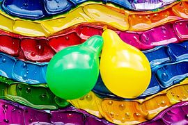 Digitaal abstracte moderne kunst van Egon Zitter