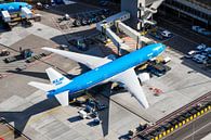 KLM Boeing 777 at the gate by Jeffrey Schaefer thumbnail