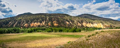 Panorama landschap in Brits Columbia, Canada