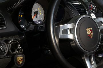 Porsche Boxster GTS type 981 interior by Rob Boon