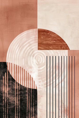 Cercle, lignes &amp ; rectangle