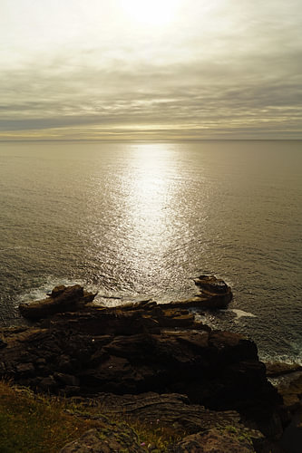 Zonsondergang bij Stoer Head
