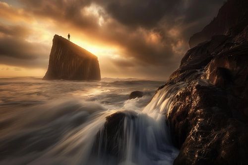 Sky colours by the sea