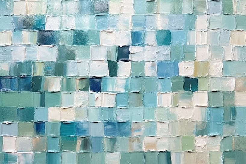 Verwobene Reflexionen | Moderne Kunst von Blickfänger Gemälde