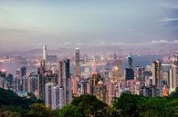 Coucher de soleil à Hong Kong 2 par Pascal Deckarm Aperçu