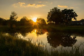 Sunset in Sint-Oedenrode