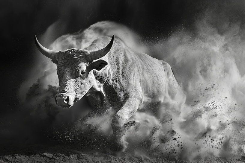 Wilde stier van ARTemberaubend