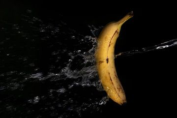 Banane avec splash