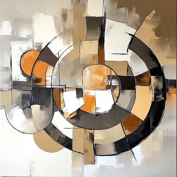 Circle of Influence by Abstract Painting