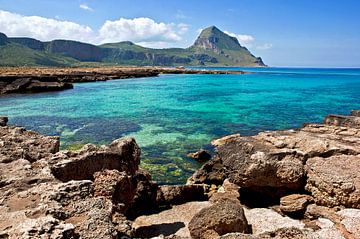 Fantastische baai in het natuurreservaat Monte Cofano van Silva Wischeropp