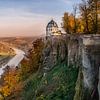 Panorama of the Elbe loop in Saxony by Voss Fine Art Fotografie