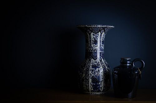 Still life Delft blue