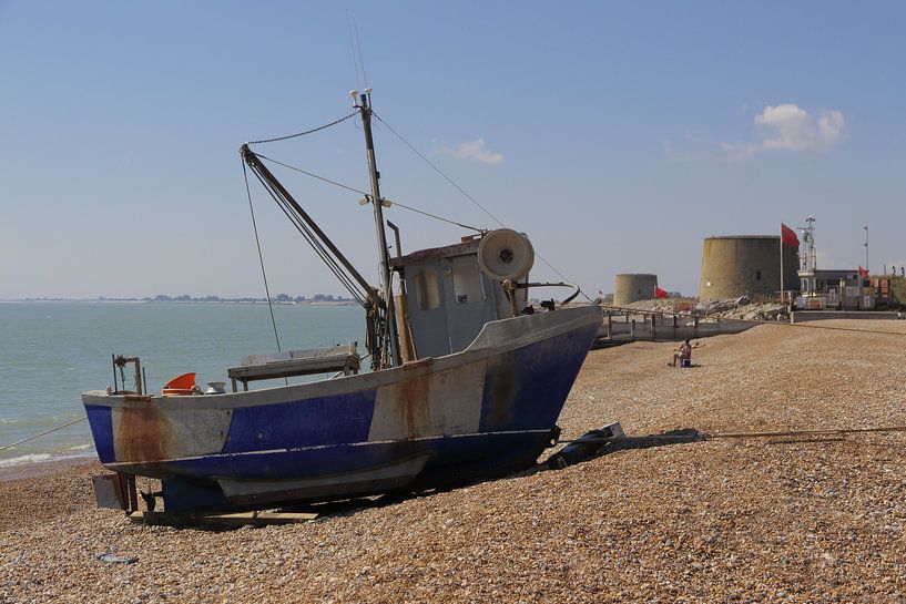 Hythe UK, strand by Ton Reijnaerdts