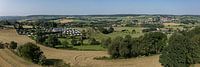 Luchtpanorama  van het Zuid-Limburgse landschap in de buurt van Epen van John Kreukniet thumbnail