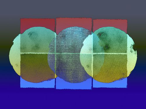 Scandinavië Scandinavisch Abstract Kleurrijk