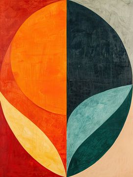 Abstract modern kunstwerk van Modern Collection