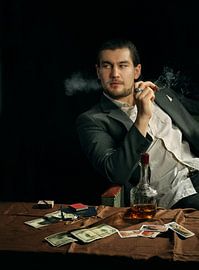 Alex with sigar van B S