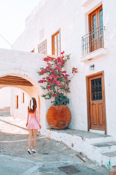 Fleurs en Grèce par Dymphe Mensink