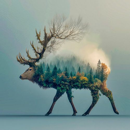 Mit der Natur verschmolzen